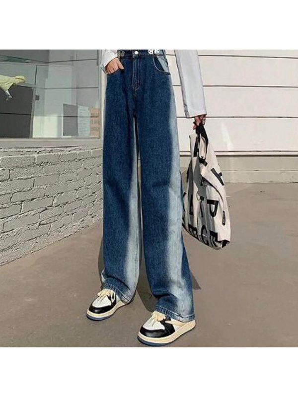 Denim Pants For Women Women'S High Waisted Loose Fit Wide Leg Jeans For A Flattering Look Women's Jeans