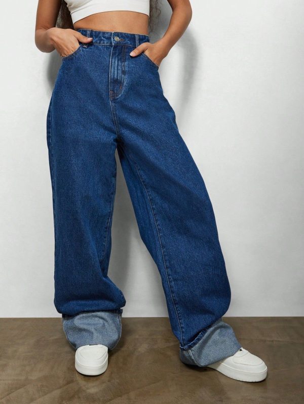 Street Turn Up Jean