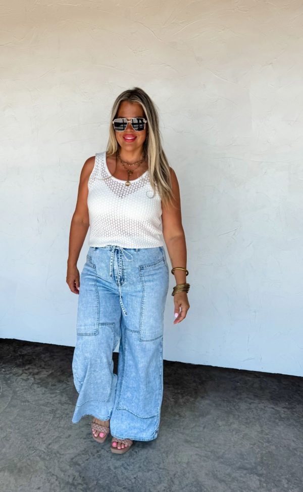 *PREORDER* Tie Waist Jeans - Reg & Curvy - 15