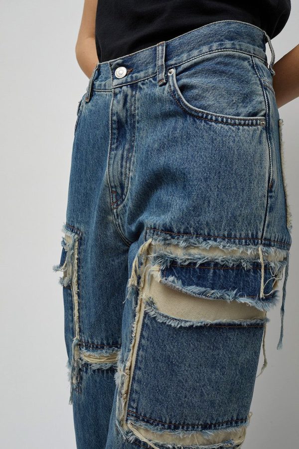 Façon Jacmin Palma 2 in 1 Jeans in Blue - Blue / 38
