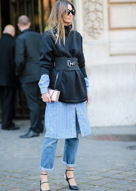49 Wide-Leg Jeans Outfits to Copy All Fall Long