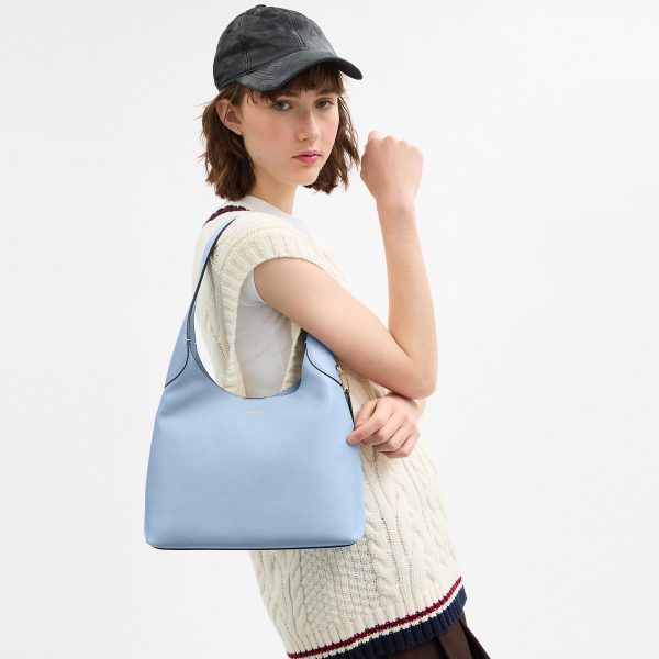 Coach Brooklyn Shoulder Bag 28 - Women's Purses - Brass/bluebell