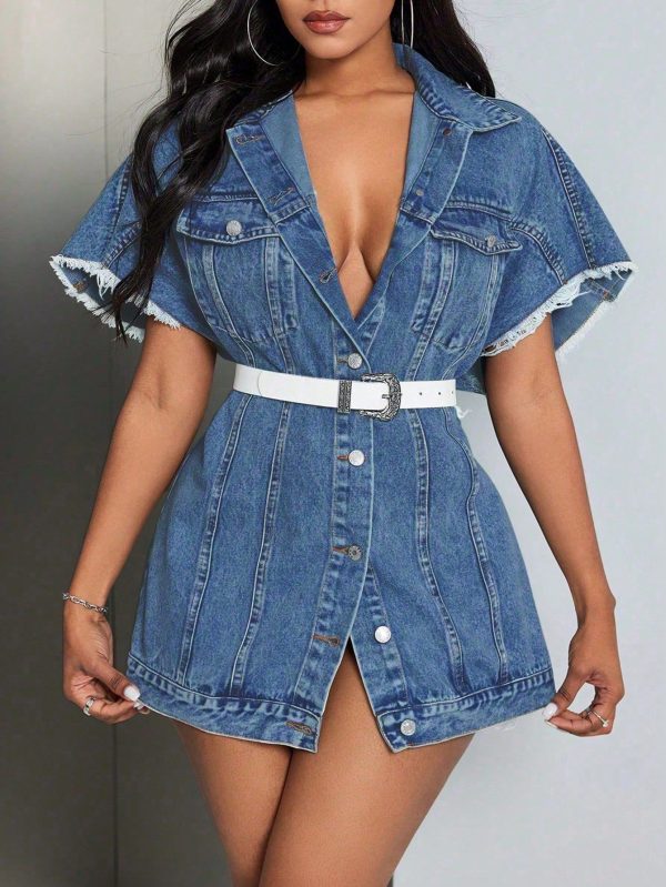 Women's Fashion Retro Wool Denim Jacket Women's Fashion Retro Wool Denim Jacket