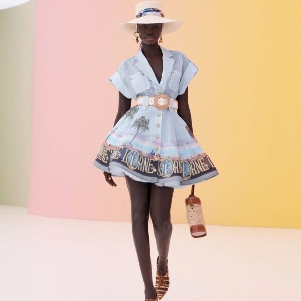 Zimmermann Dresses | Iso Zimmermann Postcard Dress | Color: Blue/White | Size: 4