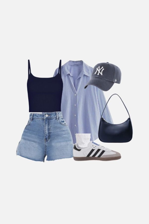 Casual spring and summer outfit, 2024 trendy outfit for spring, 2024 trendy outfit inspo