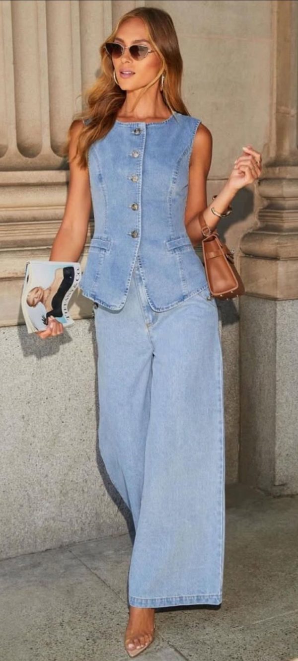 Denim set - S