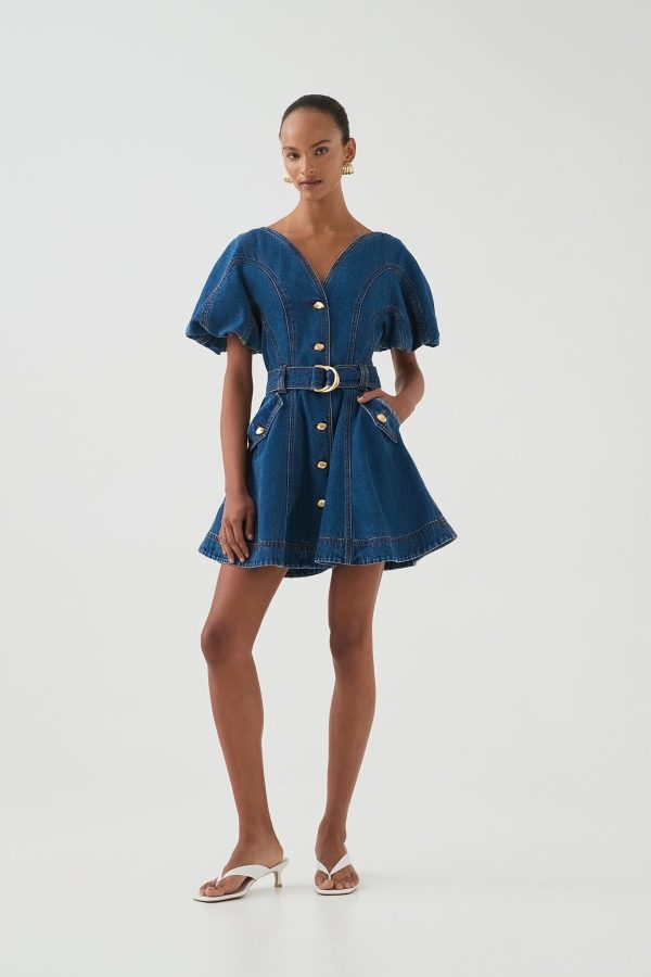 Harper Denim Mini Dress