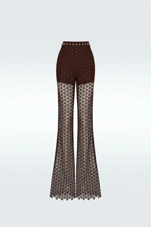 Zeynep Tosun Tablecloth Pants
