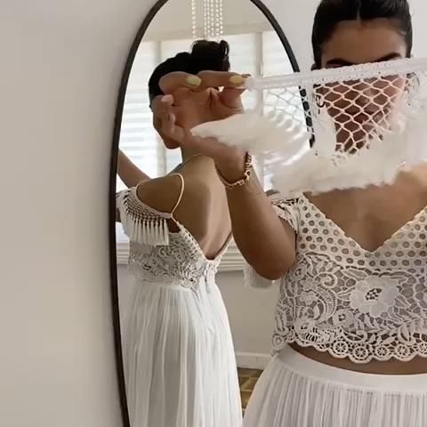 Boho bridal accessories