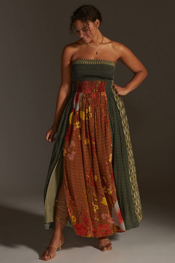 Smocked Maxi Dress