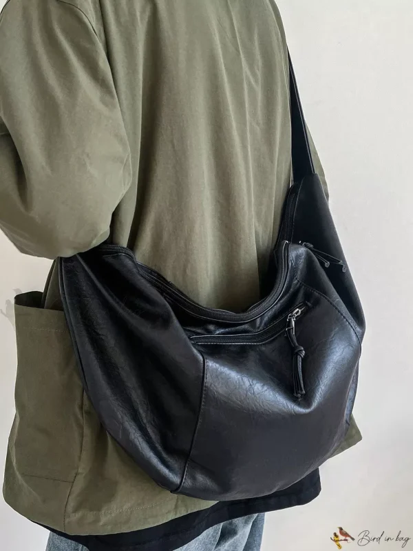 Bird in Bag - High-End Crossbody Bag With Large Capacity For Travel And Daily Use - Black, one-size