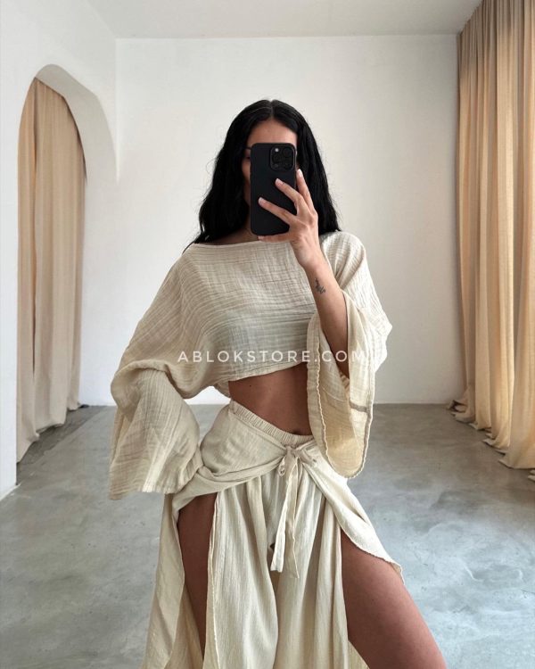 Boho Two Piece Set,slit Pants Skirt,yoga Outfit,yoga Gift,hippie,wide Leg Casual,festival Outfit,summer Set,harem Pants,gypsy Tribal Outfit - Etsy