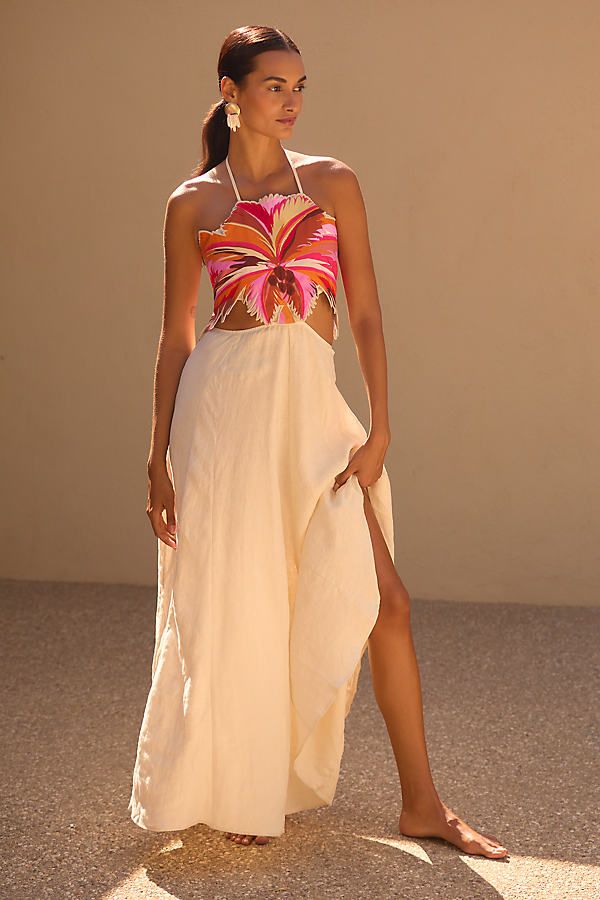 Boho Sunrise Owen Midi Dress
