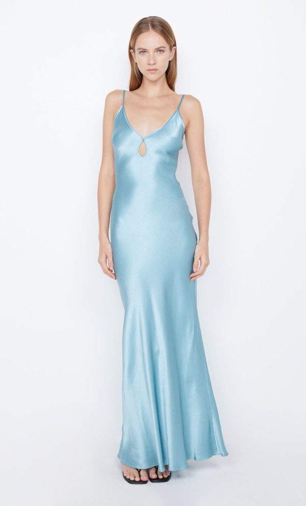 CEDAR CITY MAXI DRESS - SEA SPRAY - 10