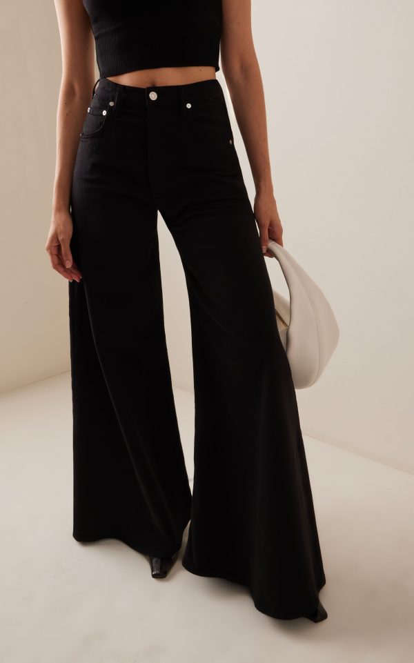 Chic Amari Stretch High-Rise Ultra Wide-Leg Jeans 2025