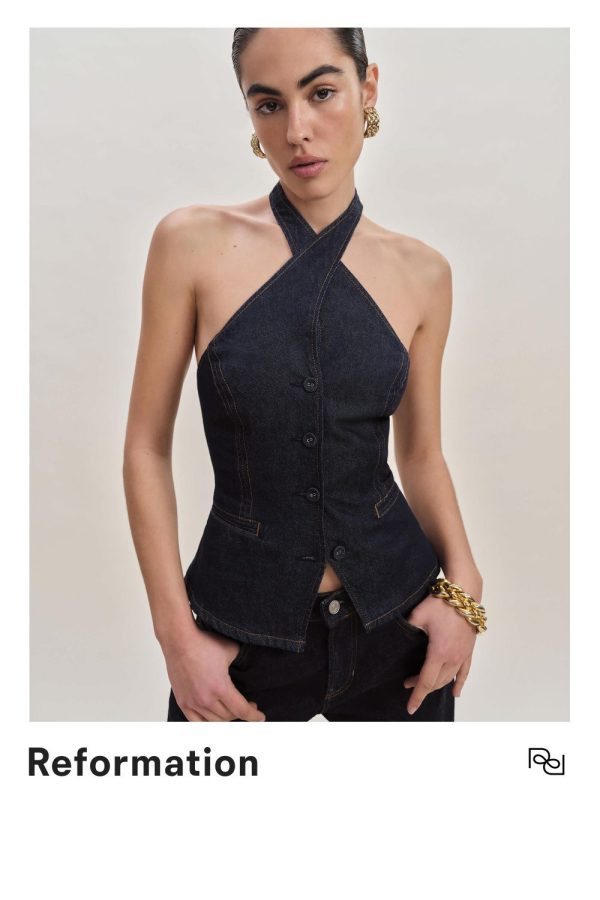 Tate Denim Top