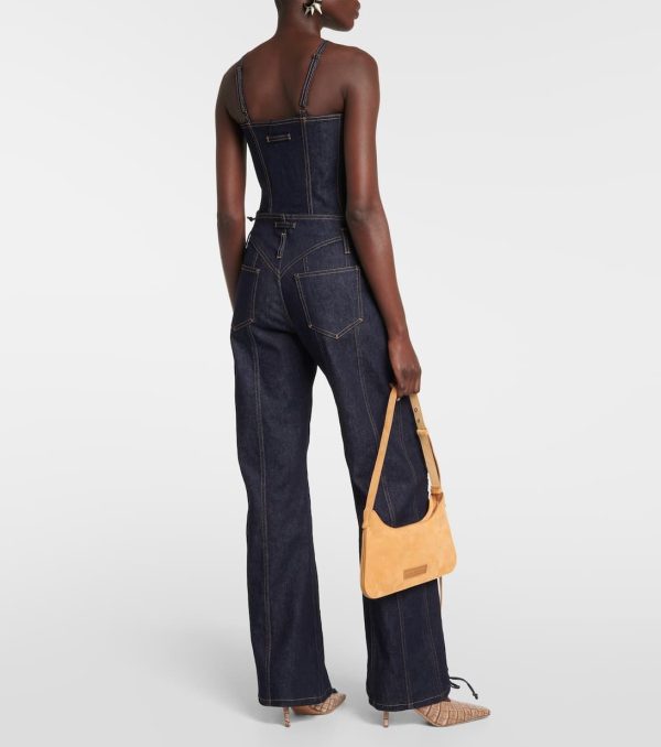 Denim bustier in blue - Jean Paul Gaultier | Mytheresa
