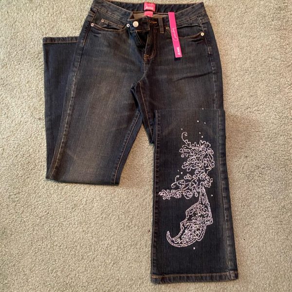 The Limited Jeans | Nwt Cassidy The Limited Jeans With Sequins. | Color: Blue | Size: 4