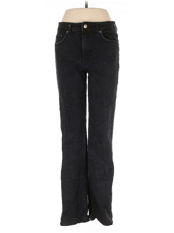 &Denim by H&M Jeans - High Rise: Black Bottoms - Size 8