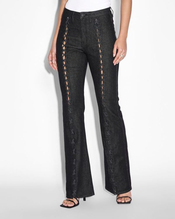 Buy Soho Ebony Laced | Boot Cut Jean | Ksubi  | Ksubi ++