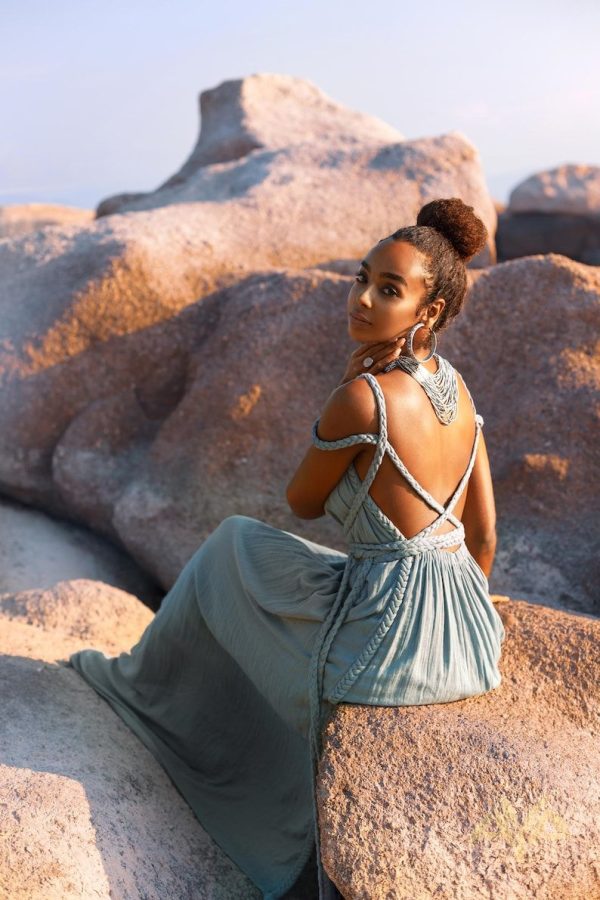 Greek Goddess Dress • Regency Renaissance Dress • Plated Bridesmaid Dress • Boho Bohemian Priestess Dress • Sky Blue Bridgerton Costume - Etsy