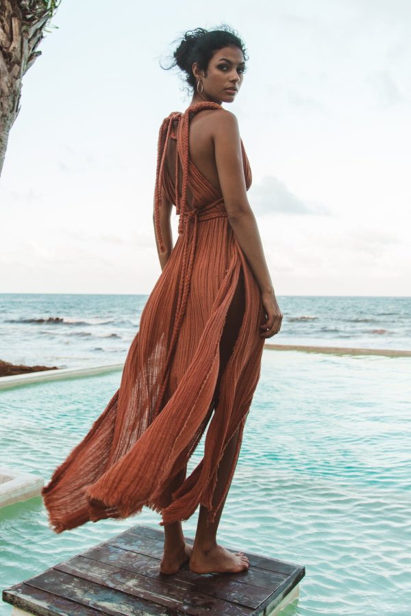 Selena Goddess Gown - Terra