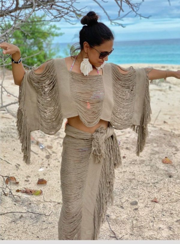 Frayed Sarong, Beach Tulum Frayed Beach Wear, Boho Beach Wear, Beach Boho Outfit, Caribbean Beach Wear, Bikini Beach Wrap, Pareo De Playa - Etsy