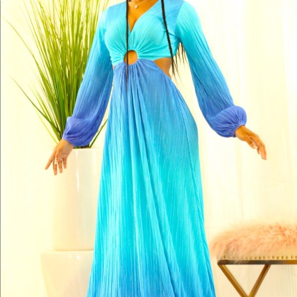 Blue Royal Dress | Color: Blue | Size: Various