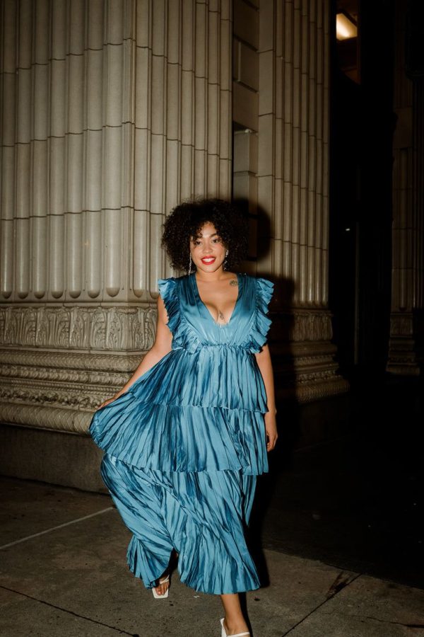 Clara Ruffle Tier Maxi Dress - Teal- $148 - Free Shipping