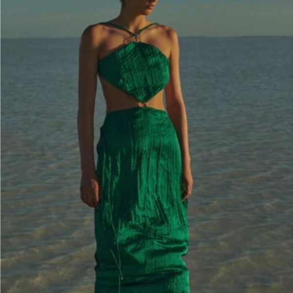 Baobab Collection Dresses | Baobab Maxi Kira Dress In Green | Color: Green | Size: 2