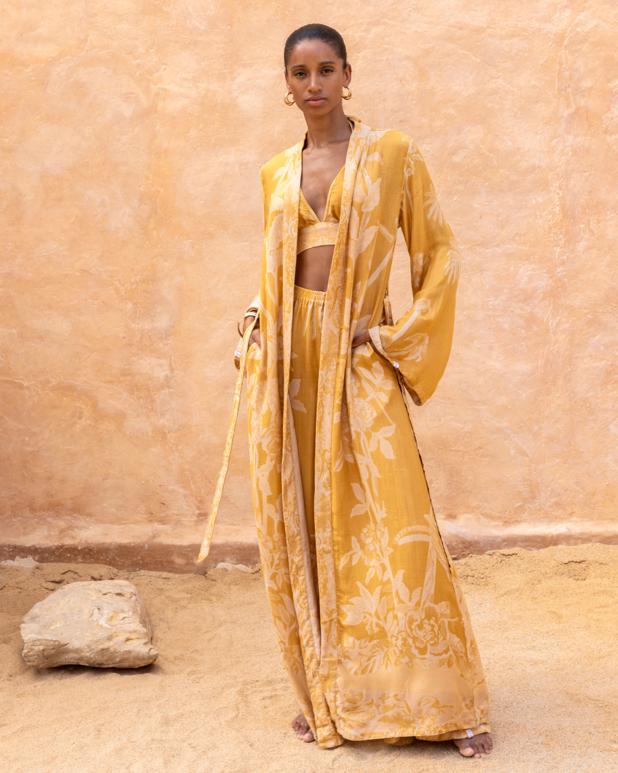 Whispers of Cleopatra - Maxi Kaftan - XS / Above the floor