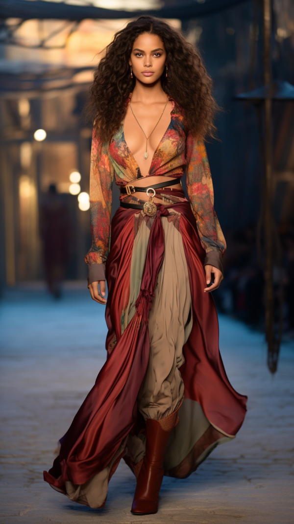 esmeralda in ai high fashion: a reimagining