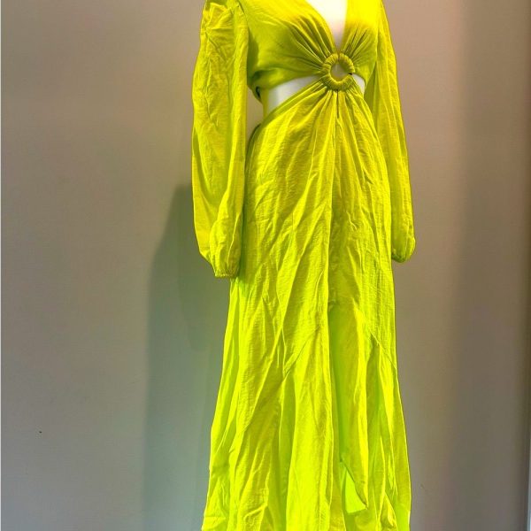 Jonathan Simkhai Dresses | Maxi Cut Out Dress | Color: Green | Size: S