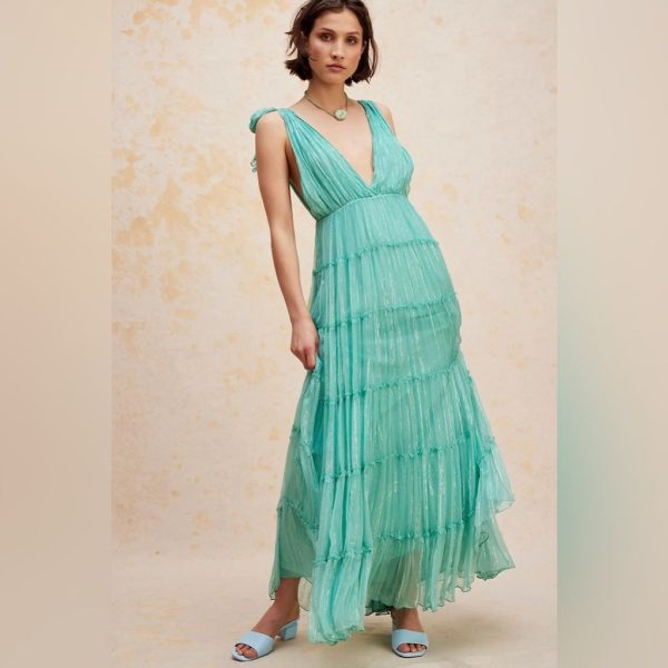 Free People Dresses | Free People Fp One Milani Maxi Dress | Color: Red | Size: L