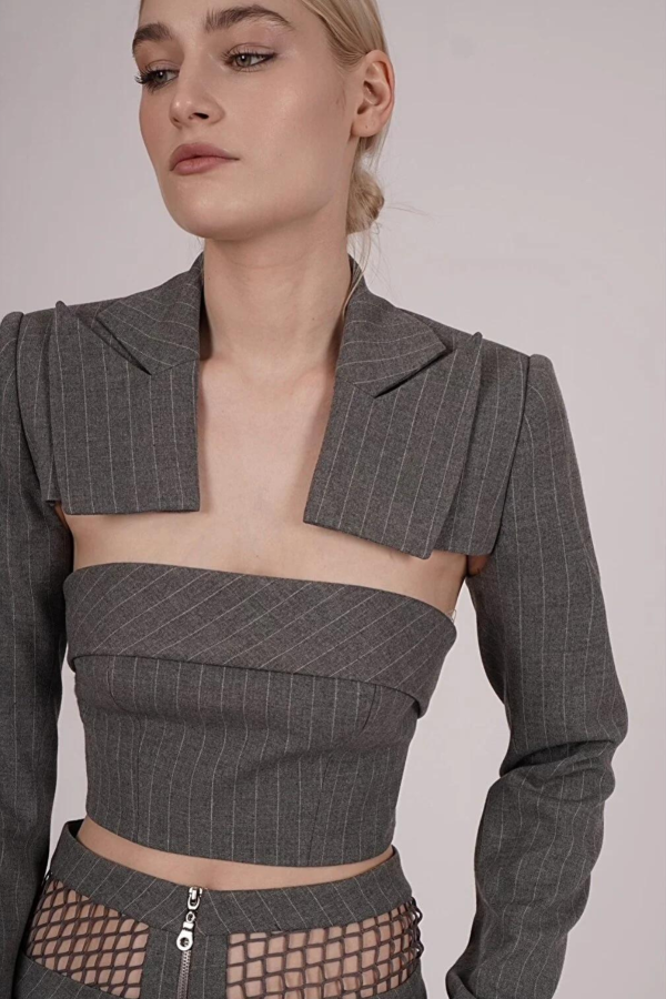 Jasper Cropped Blazer