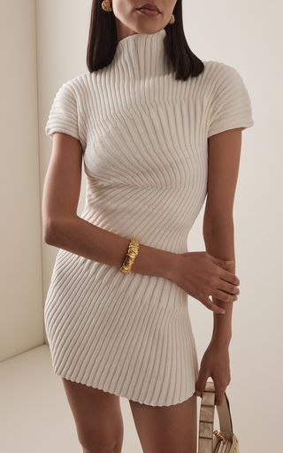 Luka Knit Cotton Mini Dress By Cult Gaia | Moda Operandi