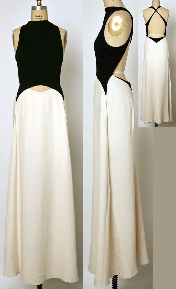 Dress spring/summer 1992 Geoffrey Beene American