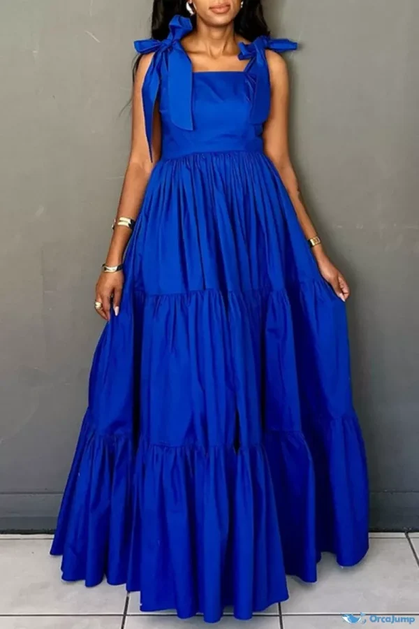 OrcaJump – Beautiful Long Dresses with Straps and Adjustable Closure