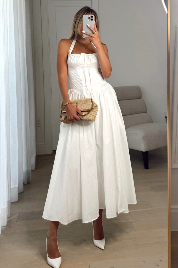 NEO DRESS - WHITE / L