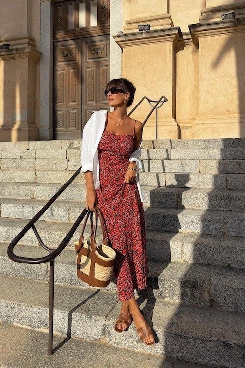 50+ Chic European Summer Outfits For A Stylish Vacation Wardrobe