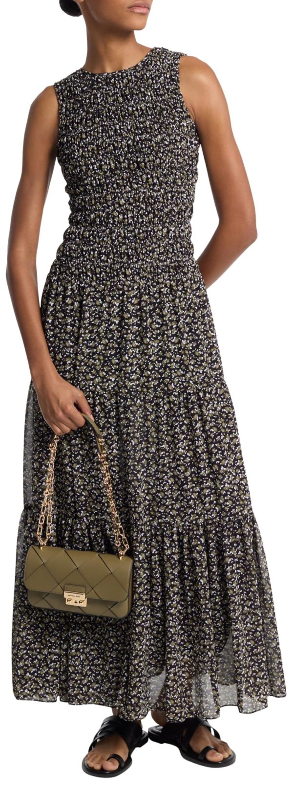 Michael Kors Women's Smocked Tank Dress