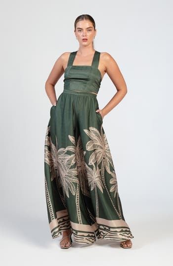 DIARRABLU Jant Pants in Coria Olive at Nordstrom, Size X-Large