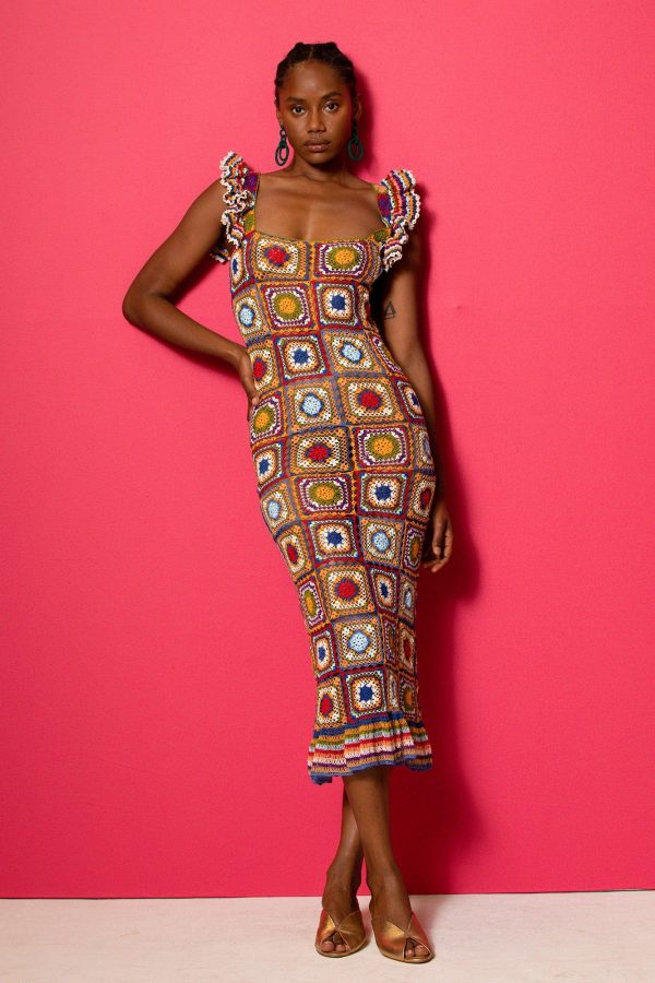 Paradise Dress - XS / Mix Tiles / Cotton