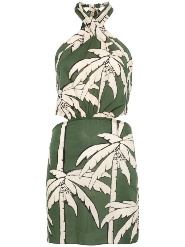 Johanna Ortiz Heart Pirate mini dress - Green