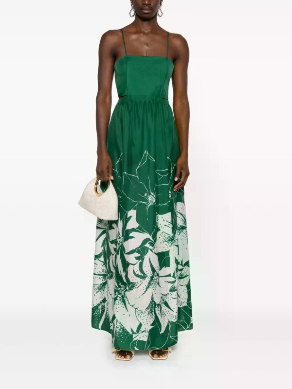 Raquel Diniz Bali Maxi Dress - Green