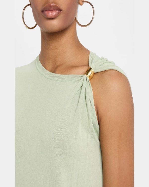 Altuzarra Rinaldi Gathered Ring Knit Top - Ophelia