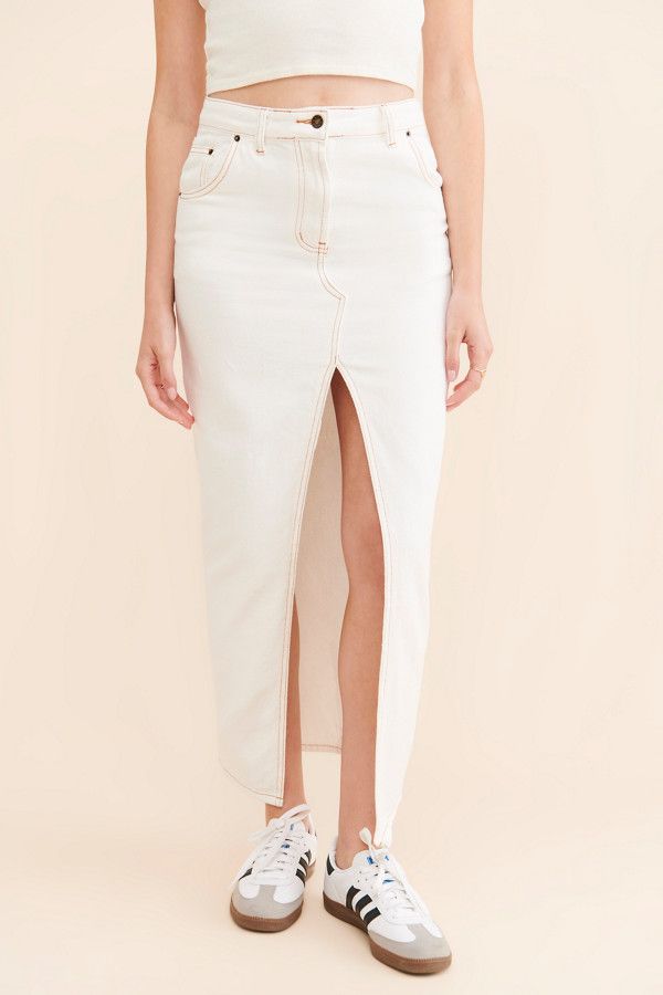 Barbie Split Maxi Skirt