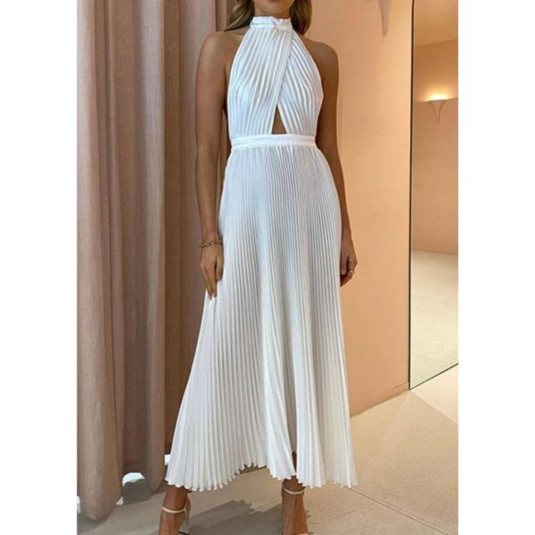 White Dress | Color: White | Size: M