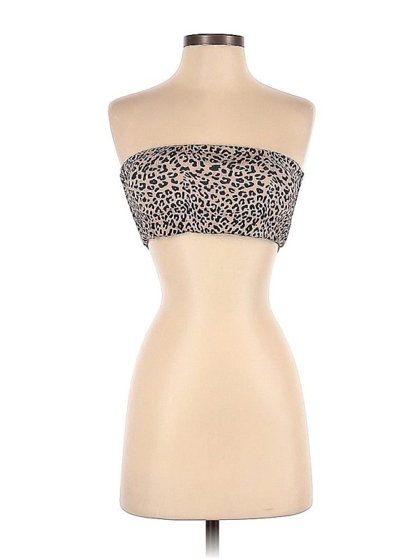 Shein Tube Top Tan Strapless Tops - Used - Size Small